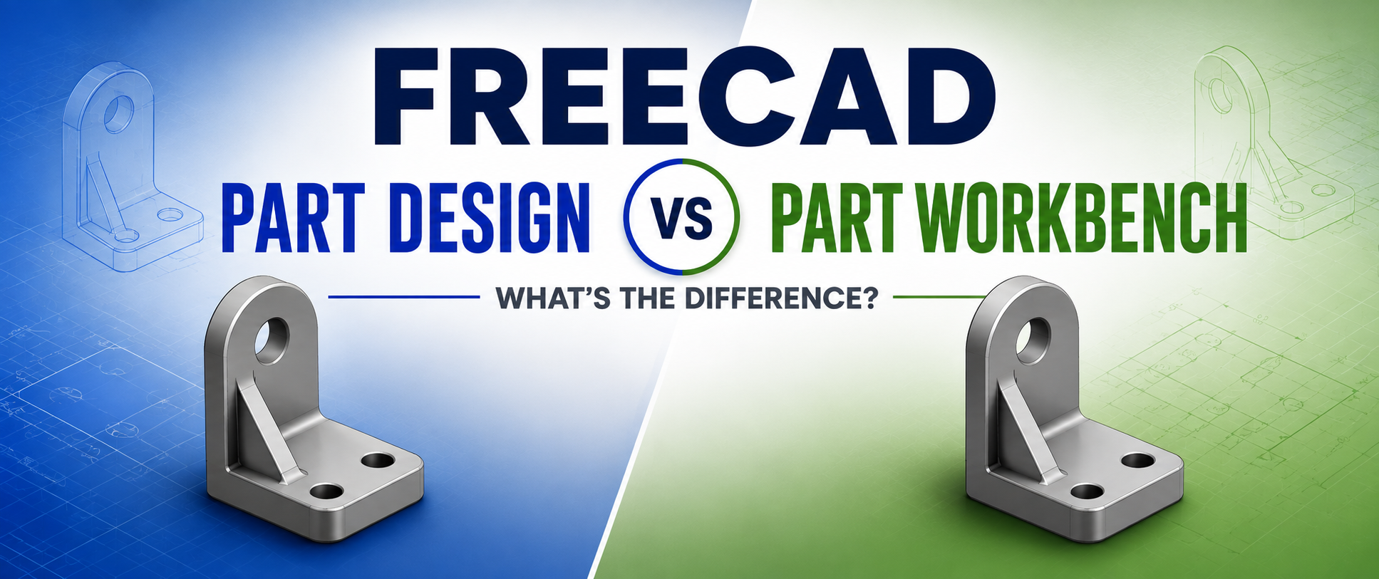 FreeCAD Part Design vs Part Workbench: What’s the Difference?